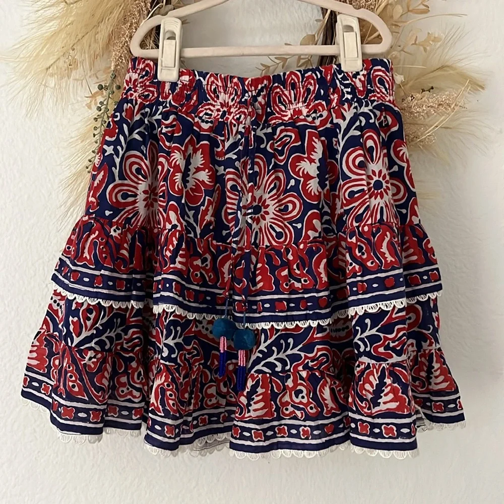 Like-new BELL by Alicia Bell girls floral skirt